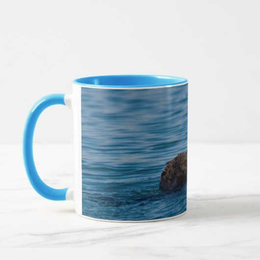 Mug Animaux de bébés cutest | Mère & Bébé Sea Otter (Gauche)