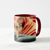 Mug Animaux de bébés cutest | Miniature Pinscher (Devant droit)