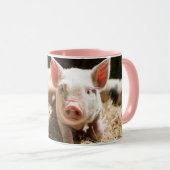 Mug Animaux de bébés cutest | Piglet bébé mignon (Devant droit)