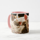 Mug Animaux de bébés cutest | Piglet bébé mignon (Devant gauche)