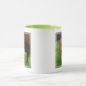 Mug Animaux de bébés cutest | Vache et veau (Centre)