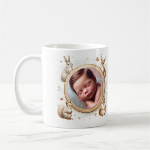 Mug Animaux de bois Faire-part de naissance personnali
