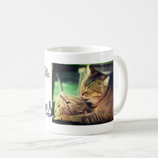 Mug Animaux de compagnie amis besties ajouter nom anim (Devant droit)