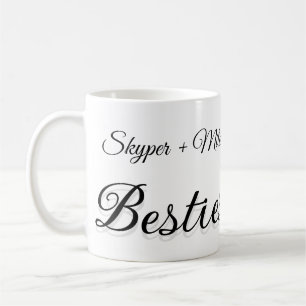 Mug Animaux de compagnie amis besties ajouter nom anim