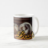 Mug Animaux de compagnie amis besties ajouter nom anim (Devant droit)