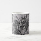 Mug Animaux de compagnie Chiens et chats Oeuvre d'art  (Centre)