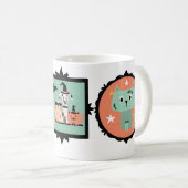 Mug Animaux de compagnie d'Halloween coiffés de chiens (Devant droit)