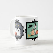 Mug Animaux de compagnie d'Halloween coiffés de chiens (Devant gauche)
