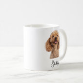 Mug Animaux de compagnie personnalisés Chien Maman Cha (Devant droit)