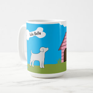 Mug Animaux de compagnie personnalisés Nom du chien av