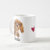 Mug Animaux De Compagnie Photo Personnalisée Et Nom Ca (Devant gauche)