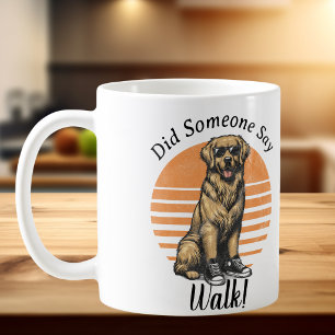 Mug Animaux de compagnie/ Quelqu'un a dit promenade !