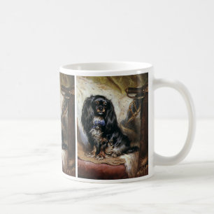 Mug Animaux de compagnie vintage, chiot épagneul jouet