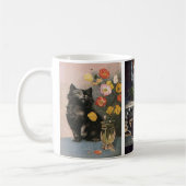 Mug Animaux de compagnie vintages, Cute Striped Tabby (Gauche)