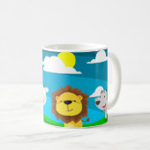 Mug Animaux de dessin animé (Devant droit)