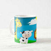 Mug Animaux de dessin animé (Devant gauche)