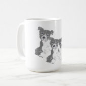 Mug : Animaux de famille (Devant gauche)