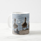 Mug Animaux de faune de canard de bébé d'oiseau de (Devant gauche)