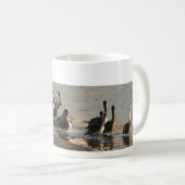 Mug Animaux de faune d'oiseaux de pélican (Devant droit)