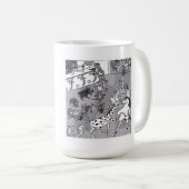 Mug Animaux de fête (Devant droit)