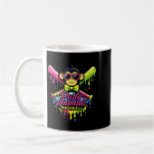 Mug Animaux de fête baseball singe drôle  (Gauche)