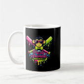 Mug animaux de fête baseball singe drôle haut de tank (Gauche)