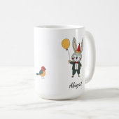 Mug Animaux de fête - Lapin (Devant droit)
