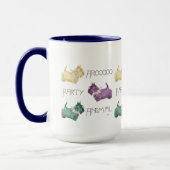 Mug Animaux de fête Terrier écossais (Gauche)
