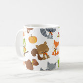 Mug Animaux de forêt, Animaux de forêt, Animaux d'auto (Devant gauche)