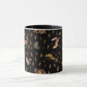 Mug Animaux de forêt automnale Feuilles d'automne (Centre)