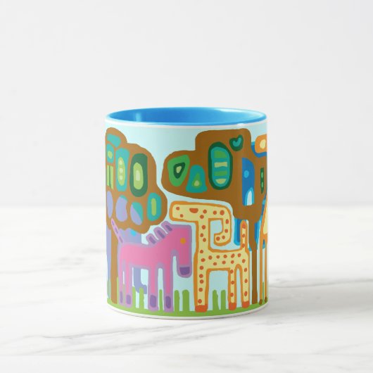 Mug animaux de la jungle (Centre)