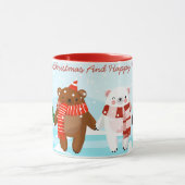 Mug Animaux de Noël (Centre)