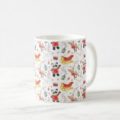 Mug Animaux de Noël (Devant droit)