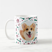 Mug Animaux de Noël Photo personnalisée Empreintes de  (Gauche)
