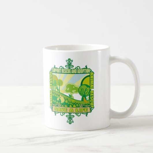 Mug Animaux de soutien (Droite)