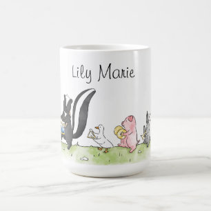 Mug Animaux de Whimsical Marching Band Personnalisé