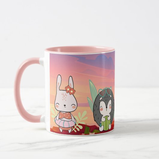 Mug Animaux d'été (Gauche)