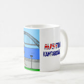 Mug Animaux du monde, Australie : Kangaroo & Koala (Devant droit)