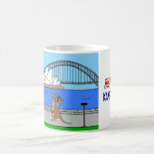 Mug Animaux du monde, Australie : Kangaroo & Koala (Centre)