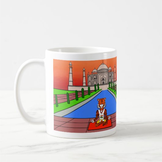 Mug Animaux du Monde, Inde : Tigre (Gauche)