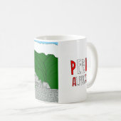 Mug Animaux du monde, Pérou : Alpaca (Devant droit)