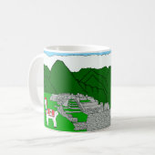 Mug Animaux du monde, Pérou : Alpaca (Devant gauche)