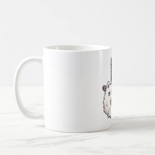 Mug Animaux empilent la magie (Gauche)