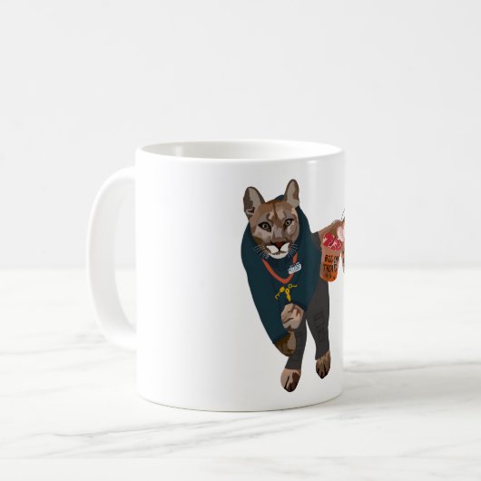 Mug Animaux en tant que gardiens de table (Devant gauche)