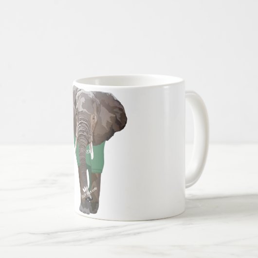 Mug Animaux en tant que gardiens de table (Devant droit)