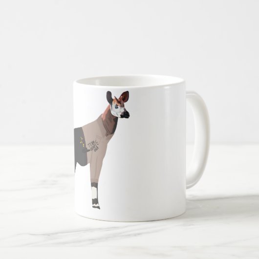 Mug Animaux en tant que gardiens de table (Devant droit)