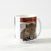 Mug Animaux en voie de disparition - Amur Leopard (Devant droit)