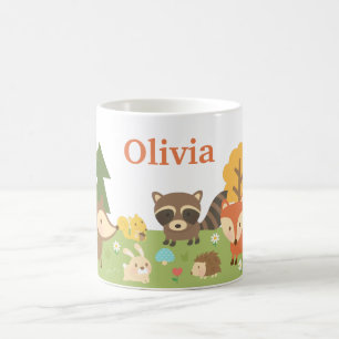 Mug Animaux et créatures mignons de la forêt boisée
