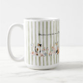 Mug Animaux Fantaisistes en Train de Boire (Gauche)