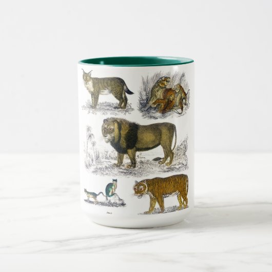 Mug Animaux Félins (Centre)
